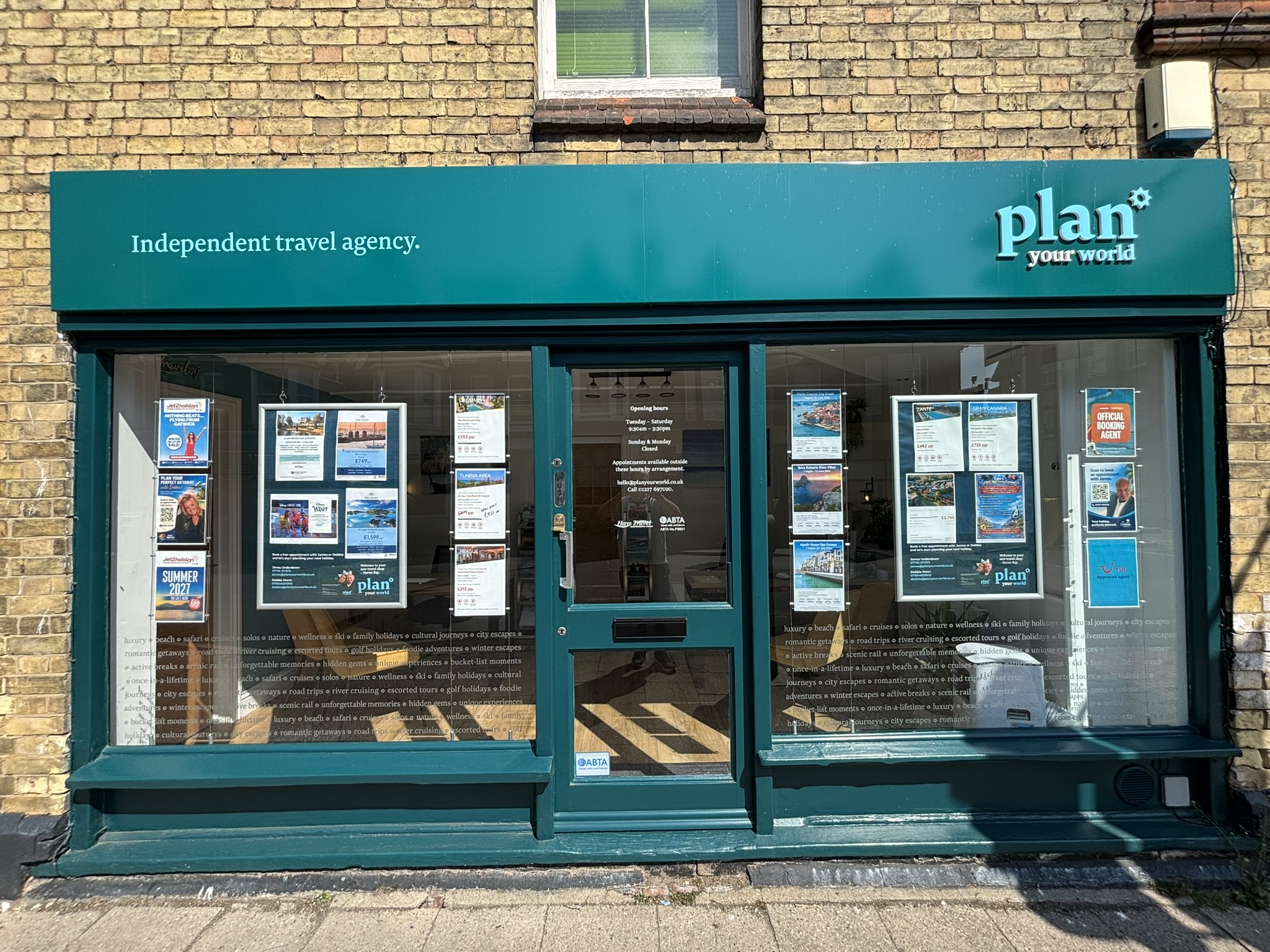 Plan your World – Building a travel business in the heart of Herne Bay